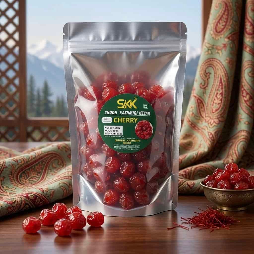 Premium Dried Cherries – Sweet-Tart Naturally Dried Exotic Dry Fruit