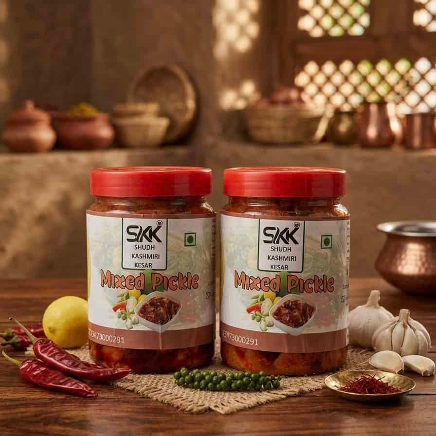 Kashmiri Mixed Pickle – Traditional Spiced Kashmiri Achar | Bold & Tangy