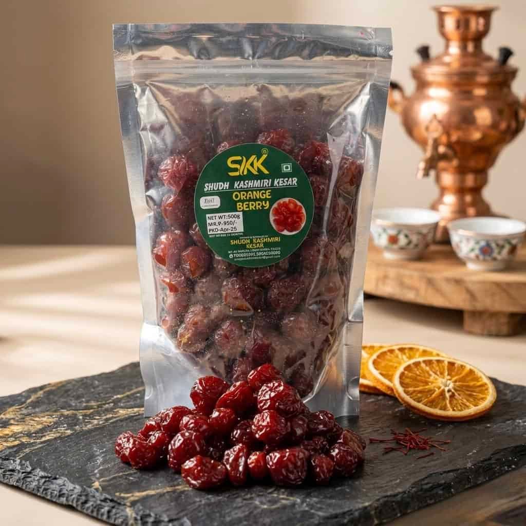 Premium Dried Orange Berry – Naturally Sweet & Tangy Exotic Citrus Dry Fruit