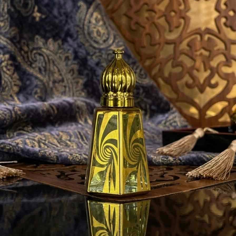 Pure Saffron Ittar – Natural Kesar Fragrance | Warm & Golden Alcohol-Free Attar