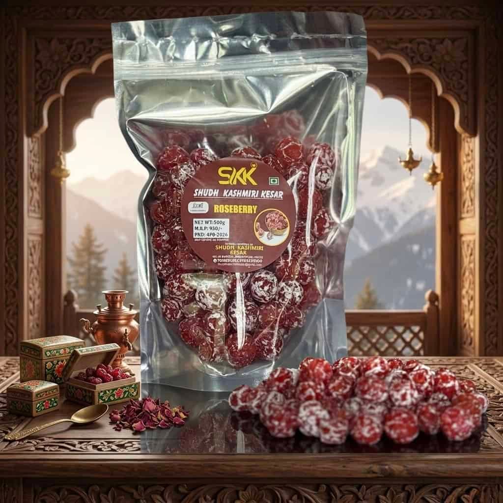 Premium Dried Rose Berries – Rare Floral-Fruity Antioxidant Dry Fruit