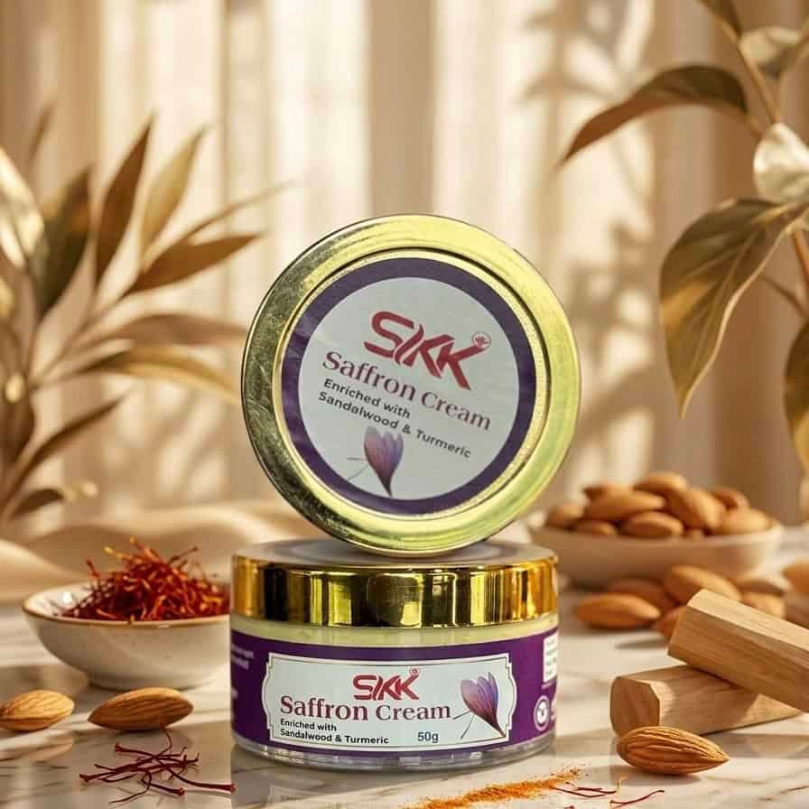 Kashmiri Saffron Face Cream – Brightening & Deeply Nourishing Daily Moisturiser