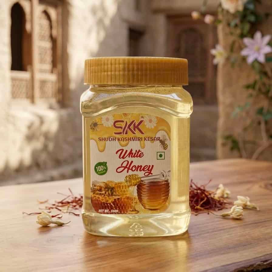 Premium White Honey – Rare Naturally Crystallised Pure Raw Honey